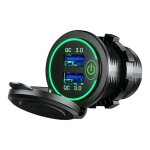 Chargeur de voiture usb multi - port qc3. 0, adaptateur allume - cigare à charge rapide pour camping ... Chargeur de voiture usb multi - port qc3. 0, adaptateur allume - cigare à charge rapide pour camping ...