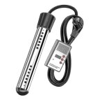 Chauffe - eau lectrique submersible 3 000 w (eu 3 000 w - noir) pour piscine, chauffage rapide, tige ...