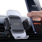 Checarzhn - - no1 - support tlphone voiture de grille d'aration, [conception translucide] libration ...