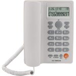 Checarzhn - - no1 - tlphone filaire, affichage du numro d'appelant kx - t885 en mode mains libres ...