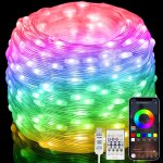 Cheng - 20m intelligent rgb guirlande lumieuse avec tlcommandes [etanchit], usb guirlande lumineuse ...
