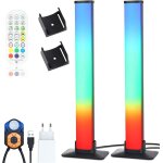 Chenquansarl - barre lumineuse led intelligente rvb avec dtecteur de mouvement pir, tlcommande et ...