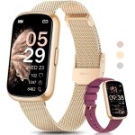Chenquansarl - montre connecte femme, 1. 47  tracker d'activit, 24 modes sportifs, suivi sommeil, frquence ...