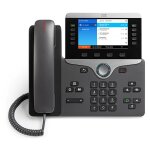 Cisco 8841 t�l�phone fixe charbon de bois