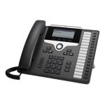 Cisco ip phone 7861 - tlphone voip - sip, srtp - 16 lignes