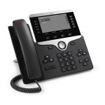 Cisco ip phone 8811 - t�l�phone voip - sip, rtcp, rtp, srtp, sdp - 5 lignes - charbon - conformit� taa ...