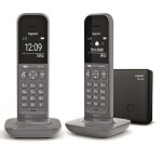 T�l�phone sans fil gigaset cl390 duo - dect, ecran lcd
