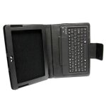 Clavier bluetooth avec etui en cuir pour samsung galaxy note 10. 1 pouces, couleur noire - maximalpower ...