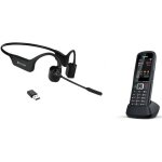 Cleyver - tlphone gigaset r700h pro + casque bluetooth cleyver odbwuc ¿ sans fil, rsistant ip65, ...