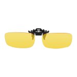Clip anti - lumire bleue lunettes anti - fatigue anti - scintillement ecran jaune