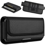 Clip ceinture etui pour iphone 13 12 11 pro max xr, horizontal nylon housse universel tlphone pour ...