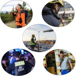 Clip de ceinture radio bidirectionnelle pour talkie - walkie � d�montage rapide, accessoires pour radio ...