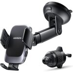 Cmjaagur - support téléphone voiture 2 en 1 ventouse porte auto accroche grille aération rotation 360 ... Cmjaagur - support téléphone voiture 2 en 1 ventouse porte auto accroche grille aération rotation 360 ...