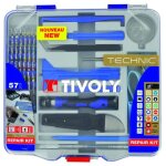 Coffret tivoly 57 pi�ces kit r�paration smartphone et micro r�parations