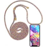 Collier pour iphone 12 mini coque, etui de t�l�phone avec cordon - tour de cou lani�re en corde - housse ...