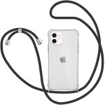 Collier pour iphone 12 / iphone 12 pro coque, etui de t�l�phone avec cordon - tour de cou lani�re en ...