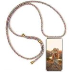 Collier pour samsung galaxy s23 + coque - cordon tour de cou telephone housse etuis a bandouli�re et ...