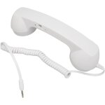 Combiné téléphonique rétro de 3, 5 mm, récepteur de téléphone portable filaire résistant aux radiations, ... Combiné téléphonique rétro de 3, 5 mm, récepteur de téléphone portable filaire résistant aux radiations, ...