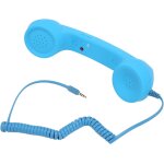 Combiné téléphonique rétro de 3, 5 mm, récepteur de téléphone portable filaire résistant aux radiations, ... Combiné téléphonique rétro de 3, 5 mm, récepteur de téléphone portable filaire résistant aux radiations, ...