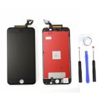 Complet ecran lcd + vitre tactile affichage sur ch�ssis pour iphone 6s plus (5. 5) noir + 4pcs outils ...