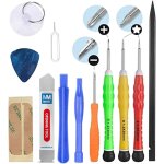 Complete 13 - in - 1 tool kit compatible with smartphone / tablet repair (iphone, ipad, samsung, motorola ...