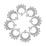 Composant de lustre dangle antique, 200 pices, connecteur de lien pour boucles d'oreilles et colliers, ...