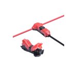 Connecteur type t 1 pôle pour câble non dénudé de 0, 5mm pour ruban led ip40 monochrome Connecteur type t 1 pôle pour câble non dénudé de 0, 5mm pour ruban led ip40 monochrome