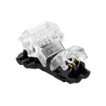 Connecteur type t 2 pôles pour câble non dénudé de 0, 5mm pour ruban led ip40 monochrome Connecteur type t 2 pôles pour câble non dénudé de 0, 5mm pour ruban led ip40 monochrome