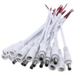 Connecteur adaptateur jack / câble mâle / femelle 5. 5x2. 1 dc, 10 pièces, pour bande led, accessoires ... Connecteur adaptateur jack / câble mâle / femelle 5. 5x2. 1 dc, 10 pièces, pour bande led, accessoires ...