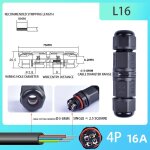 Connecteur etanche ip68 pour eclairage led extérieur, type d'assemblage scellé, fil et câble, borne rapide, ... Connecteur etanche ip68 pour eclairage led extérieur, type d'assemblage scellé, fil et câble, borne rapide, ...