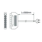 Connecteur multiple pour spot nube l&s light