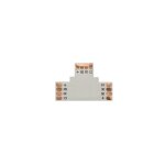 Connecteur pour ruban a led flexible - forme t - largeur 10 mm - couleur rvb