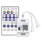 Contrôleur rf a 28 touches, télécommande vocale, wifi, application musicale, pour bande lumineuse led ... Contrôleur rf a 28 touches, télécommande vocale, wifi, application musicale, pour bande lumineuse led ...