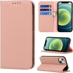 Copmob coque iphone 13, etui iphone 13, flip cuir veritable portefeuille etui en cuir, [4 porte carte][magneti ...