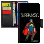 Coque 12 pro / iphone 12 rabat portefeuille porte cartes super biker motard cadeau d'anniversaire comics ...