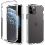 Coque 360 degr� iphone 11 pro 2 en 1 avant et arri�re full body transparent protection cover tpu silicone ...
