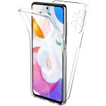 Coque 360 degr�s samsung galaxy a52 4g / a52 5g protection int�grale arri�re pc case et avant tpu transparente ...