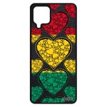 Coque pour a12 silicone drapeau guinee guineen football housse foot coeur jeux olympiques mobile alu ...
