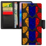 Coque a14 4g 5g cuir rabat porte cartes silicone drapeau armenie armenien foot telephone coupe du monde ...