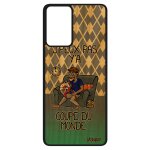 Coque pour a52 en bois silicone j'peux pas y'a coupe du monde basket souple humoristique humour violet ...