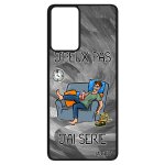 Coque a52s silicone j'peux pas j'ai s�rie dessin anim� drole gris manga jpeux design television humour ...