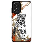 Coque a73 en silicone chat original tigr� sauvage etui peinture graphique tribal antichoc azteque mignon ...