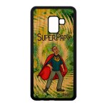 Coque a8 2018 bois silicone super papy housse telephone bd heros grand pere case unique drole texte 4g ...
