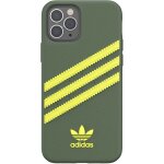 Coque adidas originals iphone 12 / 12 pro samba vert / jaune