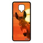 Coque ane pour xiaomi redmi note 9 pro silicone ciel tetu de protection personnalis� design mule bourrique ...