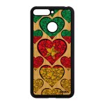 Coque antichoc honor 7a bois silicone drapeau cameroun camerounais foot basket jeux olympiques motif ...