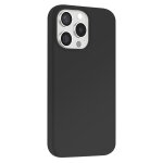 Coque antichoc premium pour iphone 15 pro collection color skin en tpu moxie noir