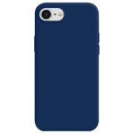 Coque antichoc premium pour iphone 7 / 8 / se 2020 collection color skin en tpu moxie bleu marine