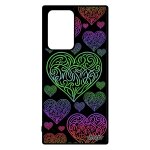 Coque antichoc note 20 ultra silicone c�ur smartphone de protection cadeau saint valentin vert amitie ...