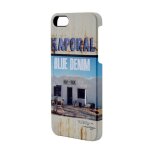 Coque apple iphone 5 kaporal  blue denim